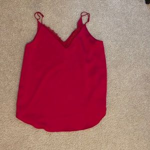 Red blouse